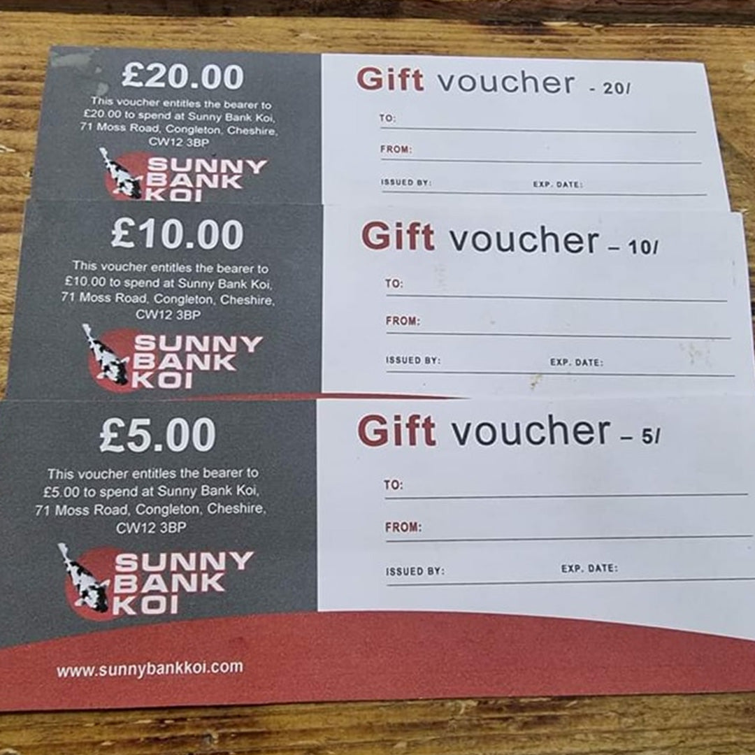 Sunny Bank Koi Gift Card