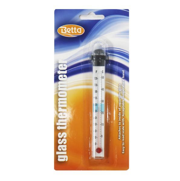 Betta Easy Read Glass Thermometer