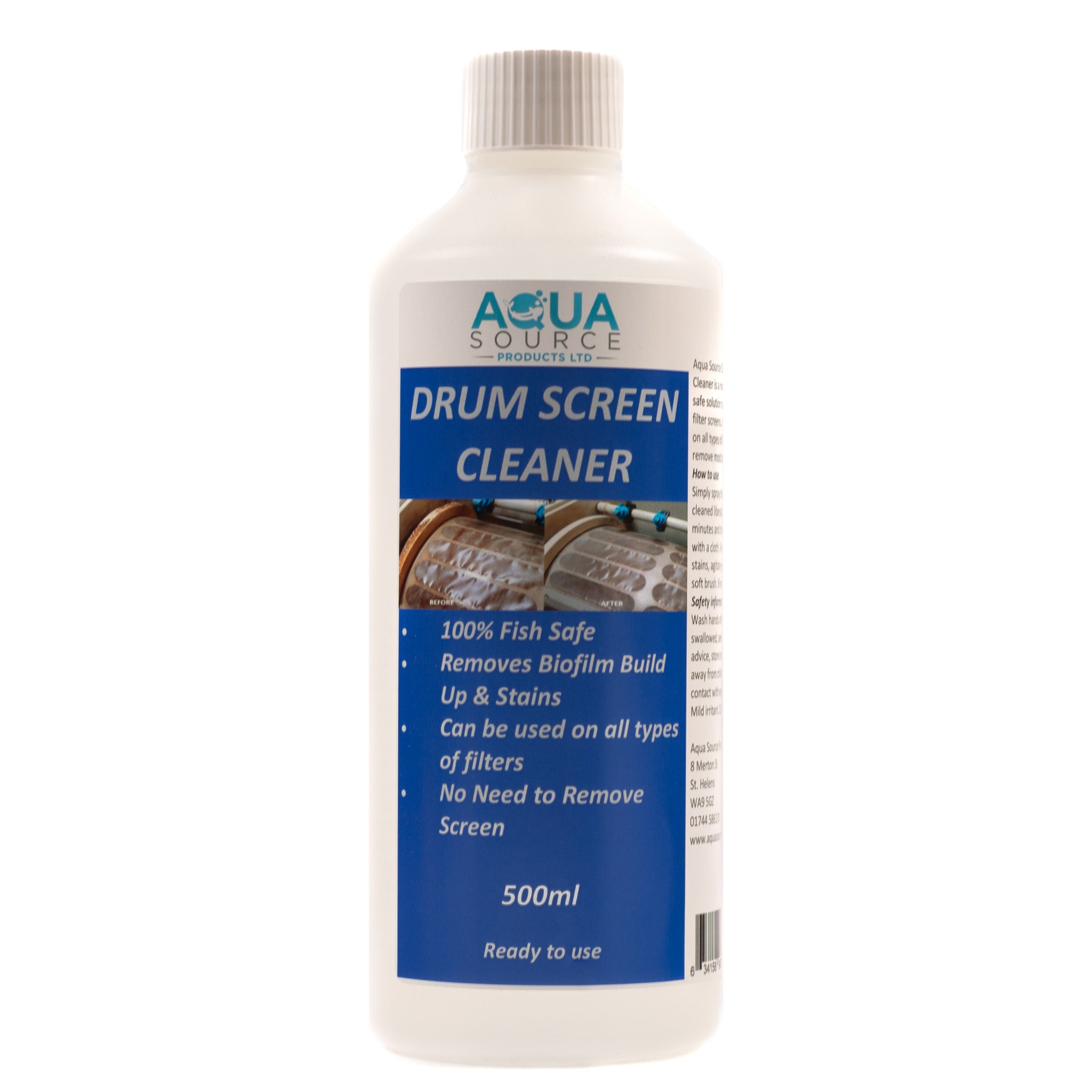 Aqua Source Drum Screen Cleaner